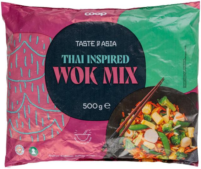 Coop Taste of Asia wokvihannekset Thai 500 g pakaste