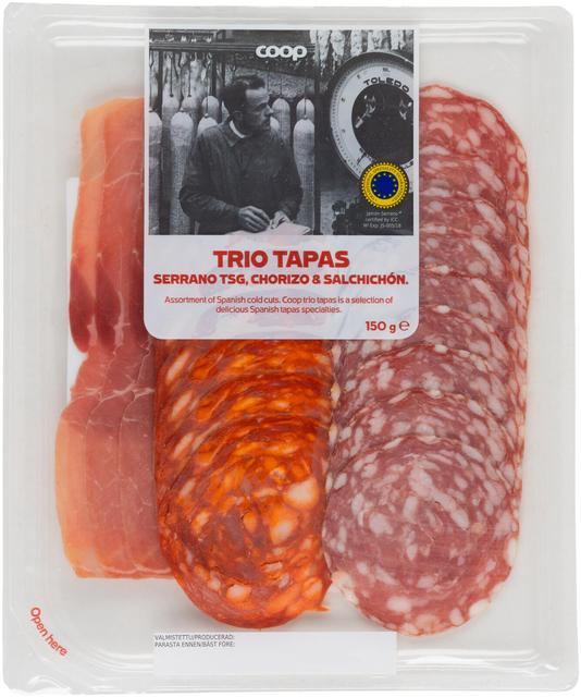 Coop Trio Tapas tapasmix 150 g