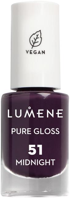 Lumene Pure Gloss Kynsilakka 51 Midnight 5ml