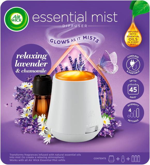 Airwick Essential Mist Kone+Täyttö Lavender 20ML