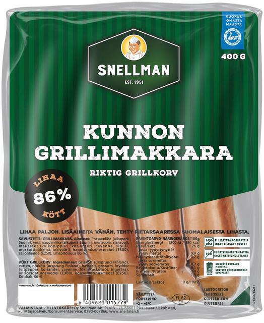 Kunnon grillimakkara 400g