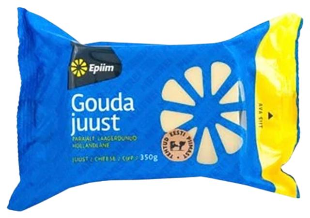 Gouda juust 350g tükk