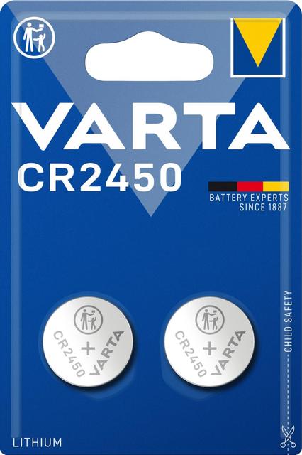 Varta Professional Electronics 2xCR2450 litiumparisto