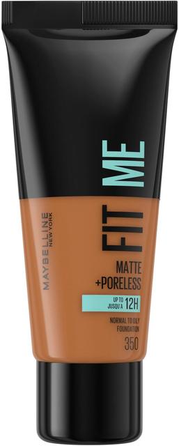 Maybelline New York Fit Me Matte+Poreless -meikkivoide 350 Caramel 30ml