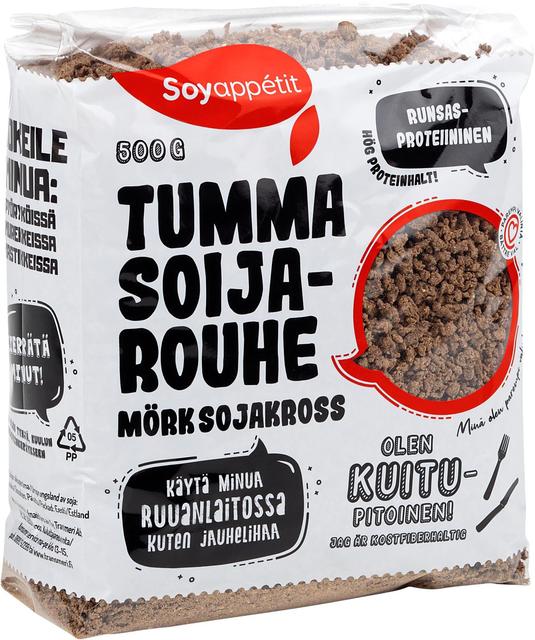 Soyappétit 500 g Tumma soijarouhe