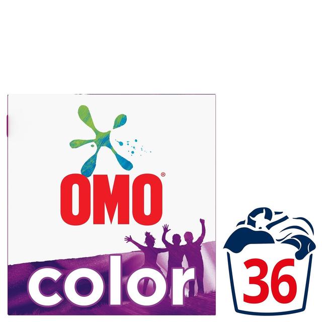 Omo Color Pyykinpesujauhe Värillisille vaatteille 1.26 kg 36 pesua