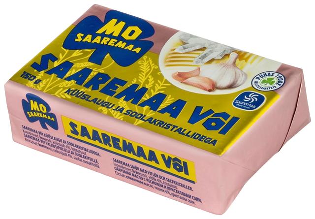 Või küüslaugu ja soolakristallidega, 150g