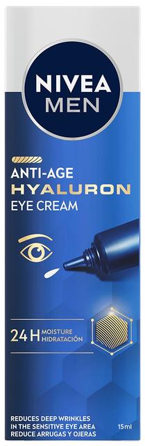 NIVEA MEN 15ml Anti-Age Hyaluron Eye Cream -silmänympärysvoide 15ml