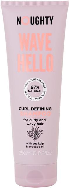 Noughty Wave Hello Shampoo kiharoille ja taipuisille hiuksille 250ml