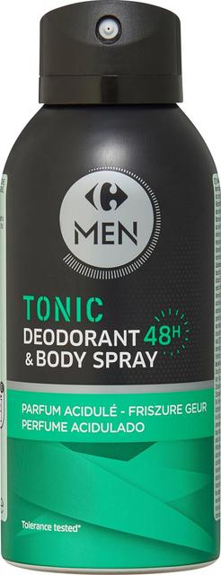 Carrefour Men Tonic deo spray deodorantti 150 ml