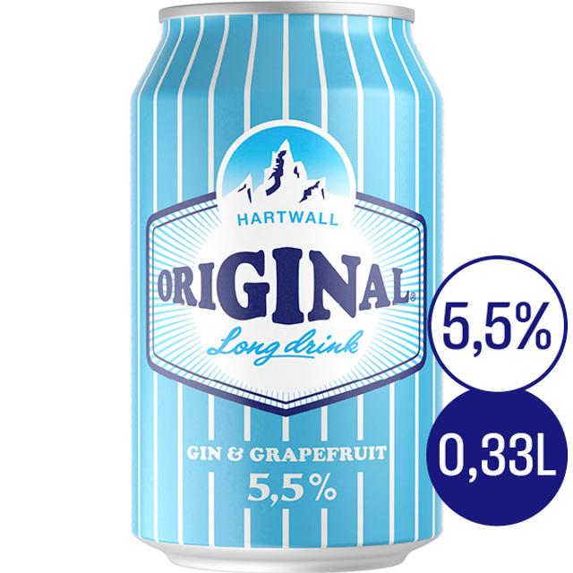 Hartwall Original Long Drink 5,5% 0,33 l