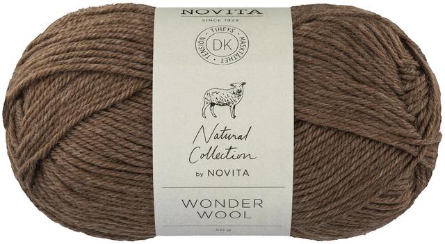 Novita lanka Wonder Wool DK 50 g metsäsieni 068