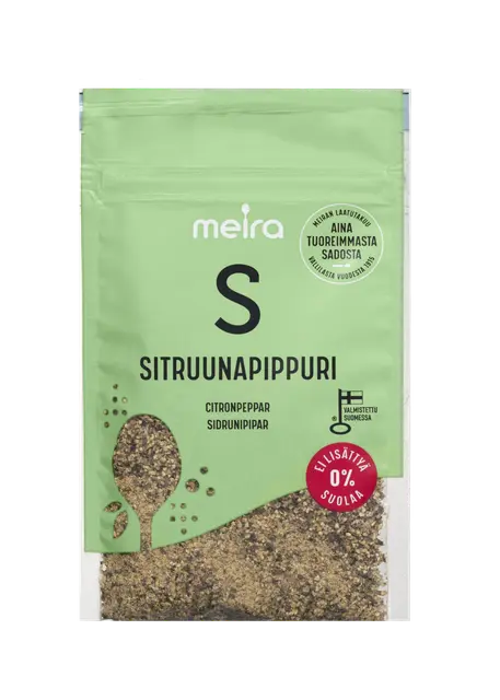 Meira Sitruunapippuri ei lisättyä suolaa 32g