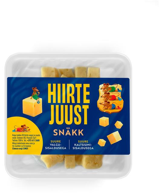 Hiirte Juust Snäkk 175g