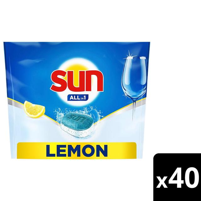 Sun Lemon All-in-1 konetiskitabletti ympäristömerkki 40 kpl