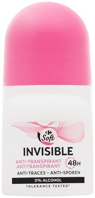 Carrefour Soft No White-Marks roll-on deodorantti 50 ml