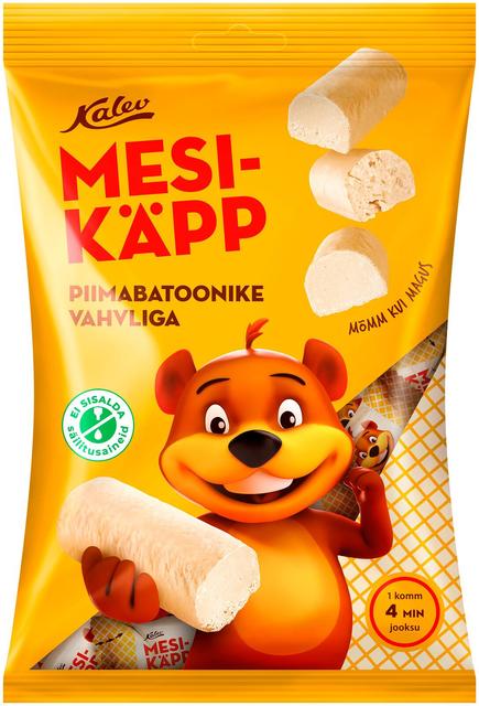 Mesikäpp piimabatoonike vahvliga 150g