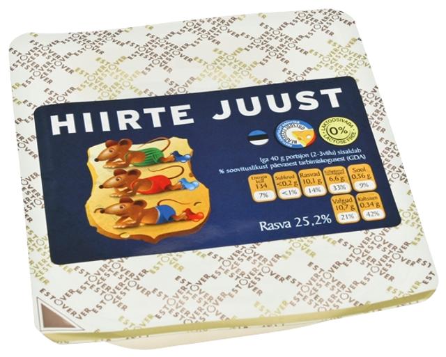 Hiirte juust, viilutatud, 200 g