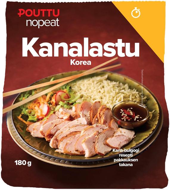 Pouttu Nopeat Kanalastu 180g Korea