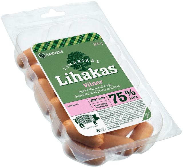 Lihakas viiner 260 g