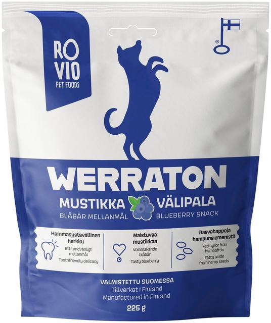 Werraton Mustikka Välipala koira 225g