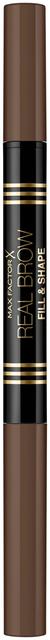 Max Factor Real Brow Fill & Shape 02 Soft Brown 1 g kulmakynä