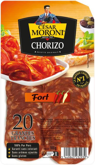 Chorizo hot viilud 100 g