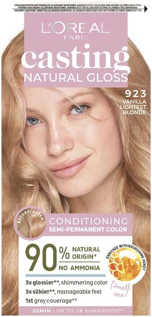 L'Oréal Paris Casting Natural Gloss 923 Vanilla Lightest Blonde