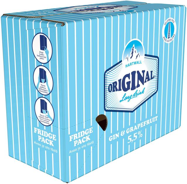 12 x Hartwall Original Long Drink 5,5% 0,33 l