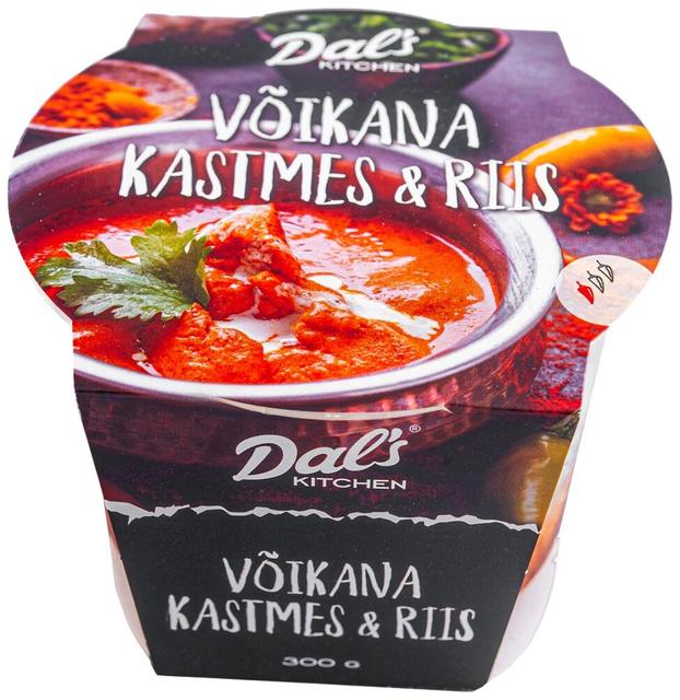 Võikana kastmes & riis 300 g