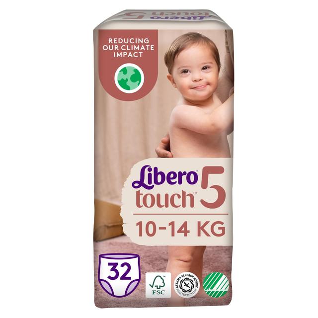 LIBERO Touch housuvaippa koko 5, 32kpl, 10-14 kg