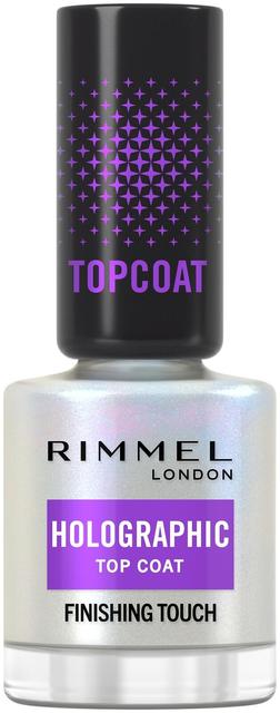 Rimmel   Finishing Touch Holograohic Top Coat 12 ml päällyslakka