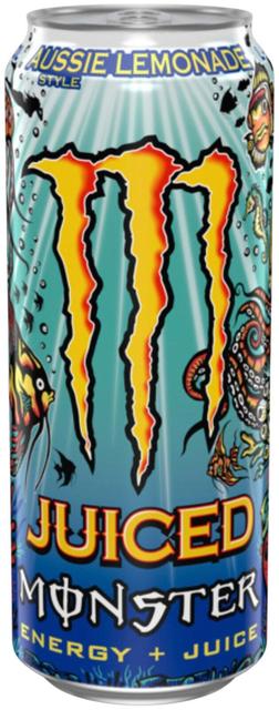 Monster Energy Aussie Lemonade energy drink tlk 0,5 L