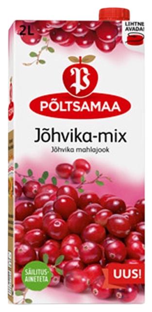 Põltsamaa jõhvika mahlajook 2L