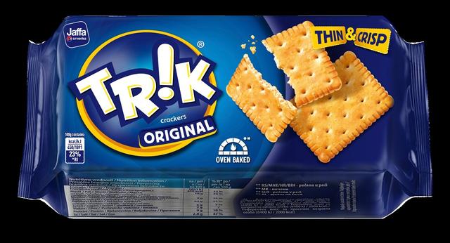 Jaffa Trik crackers original 110g suolakeksi