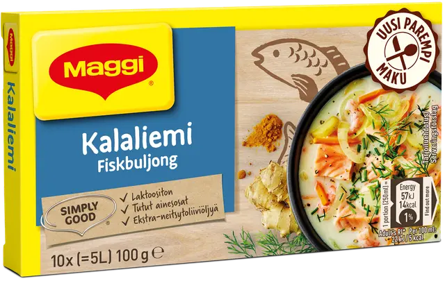MAGGI Kalaliemi liemikuutio 10kpl/100g