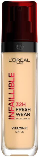 L'Oréal Paris Infaillible Fresh Wear 120 Warm Undertone meikkivoide 30ml