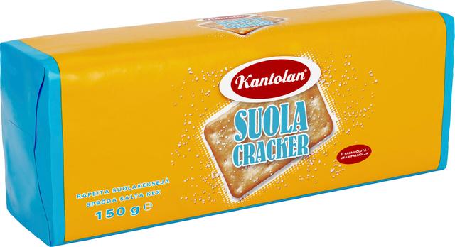 Kantolan Suola Cracker suolakeksi 150g