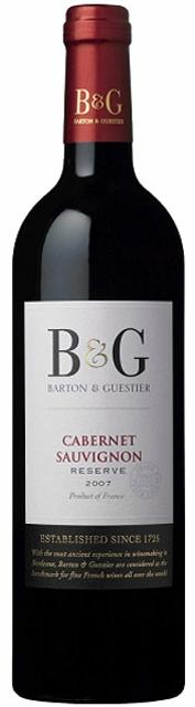 B&G Cabernet Sauvignon Reserve KGT vein 12,5%vol 750ml