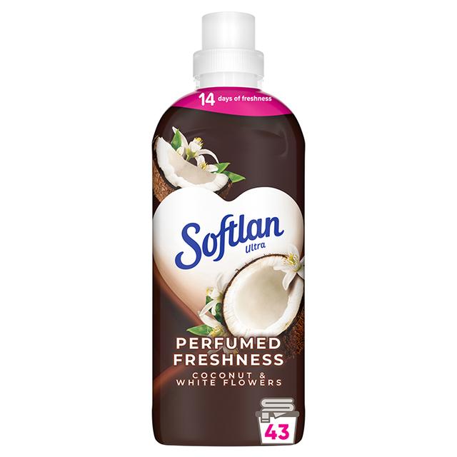 Softlan Perfumed Freshness Coconut & White Flowers huuhteluaine 650ml