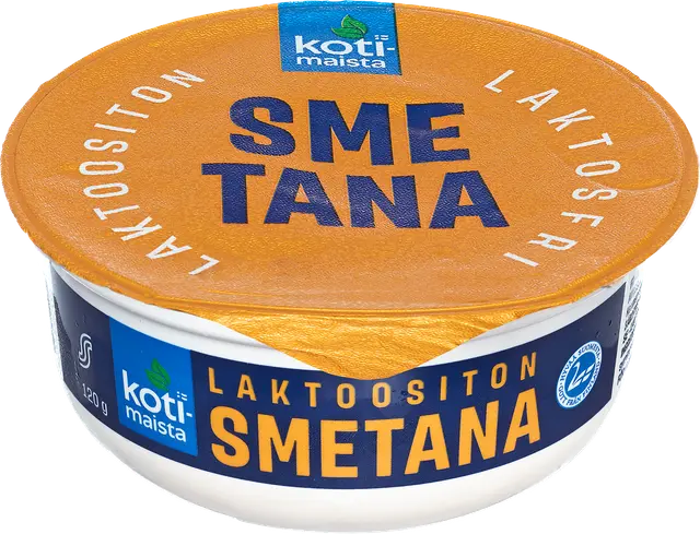 Kotimaista smetana 35% 120g laktoositon