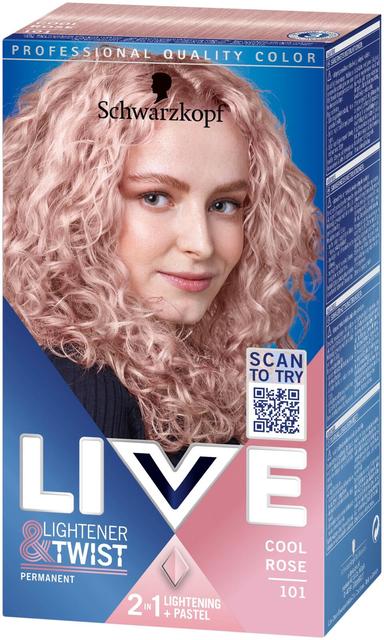 Schwarzkopf Live 101 Cool Rose hiusväri