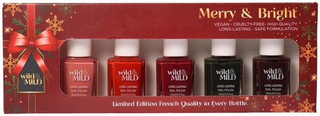 Wild&Mild Seasonal nail polish set 5x12ml