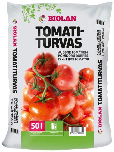 Tomatiturvas 50 l, väetatud ja lubjatud kasvuturvas