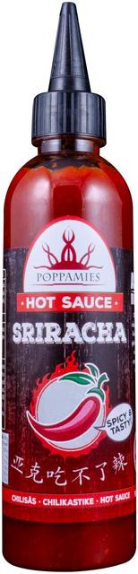 Poppamies Hot Sauce Sriracha chilikastike 275g
