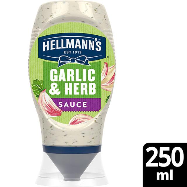 Hellmann's Garlic & Herbs Kastike 250 ml