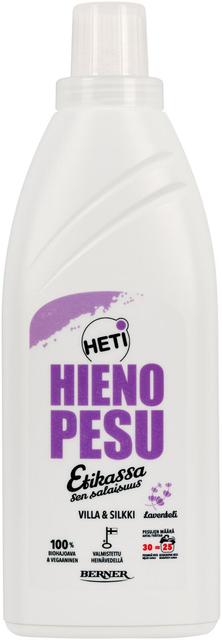 Heti 750ml Hieno pyykki pyykinpesuneste laventeli