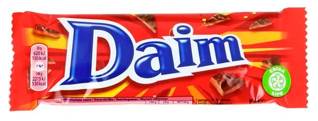 Šokolaadibatoon DAIM, 28g