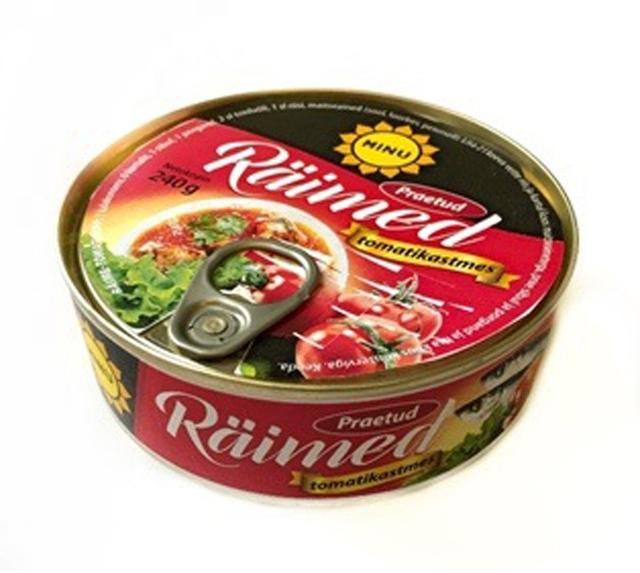 Praetud räimed tomatikastmes 240 g