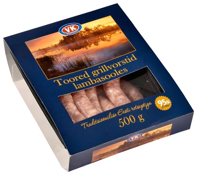 Toored grillvorstid lambasooles 500 g